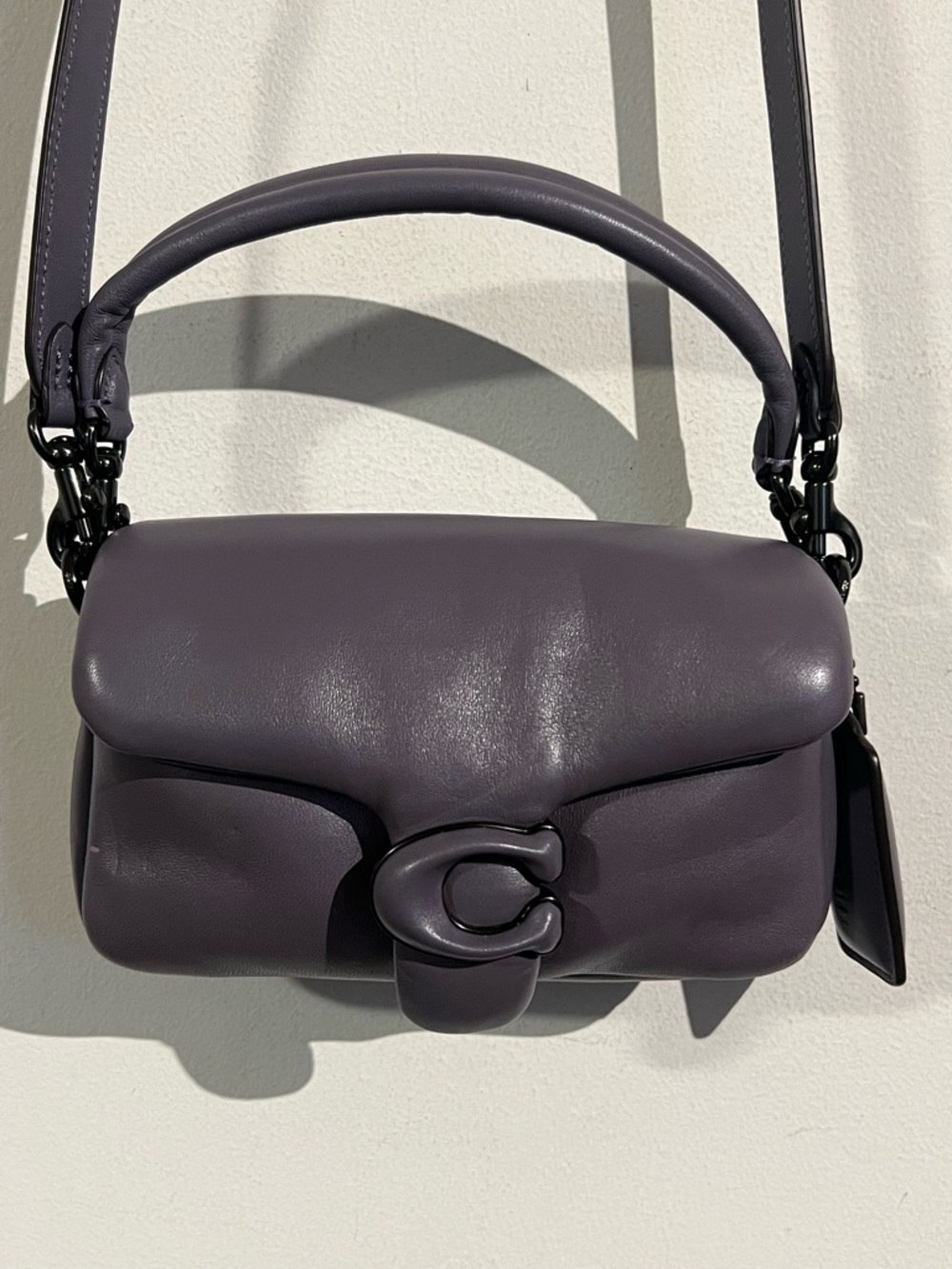 Coach pillow tabby leather small 2 way bag